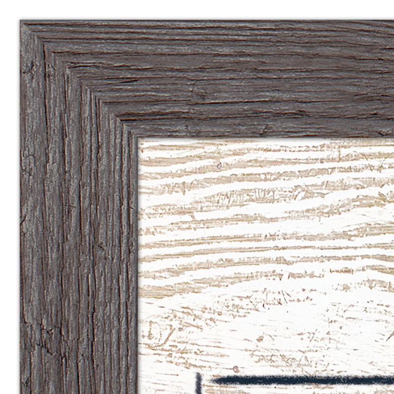 «Lakin 'It Easy», reproduction encadrée, H 16 po x l 24 po x P 0,75 po, Gris