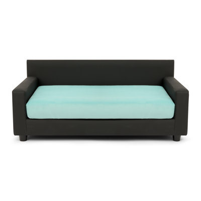 Canapé-lit orthopédique pour chien Dream Haven - turquoise