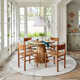 Britley Handmade Tufted Wool Light Blue/Natural Area Rug