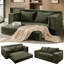 Canapé-lit convertible de 75 pouces, canapé-lit désossé, canapé-lit 2 en 1 pliant avec 2 coussins, canapé-lit escamotable, canapé-lit pour salon, sans assemblage, vert-755472513