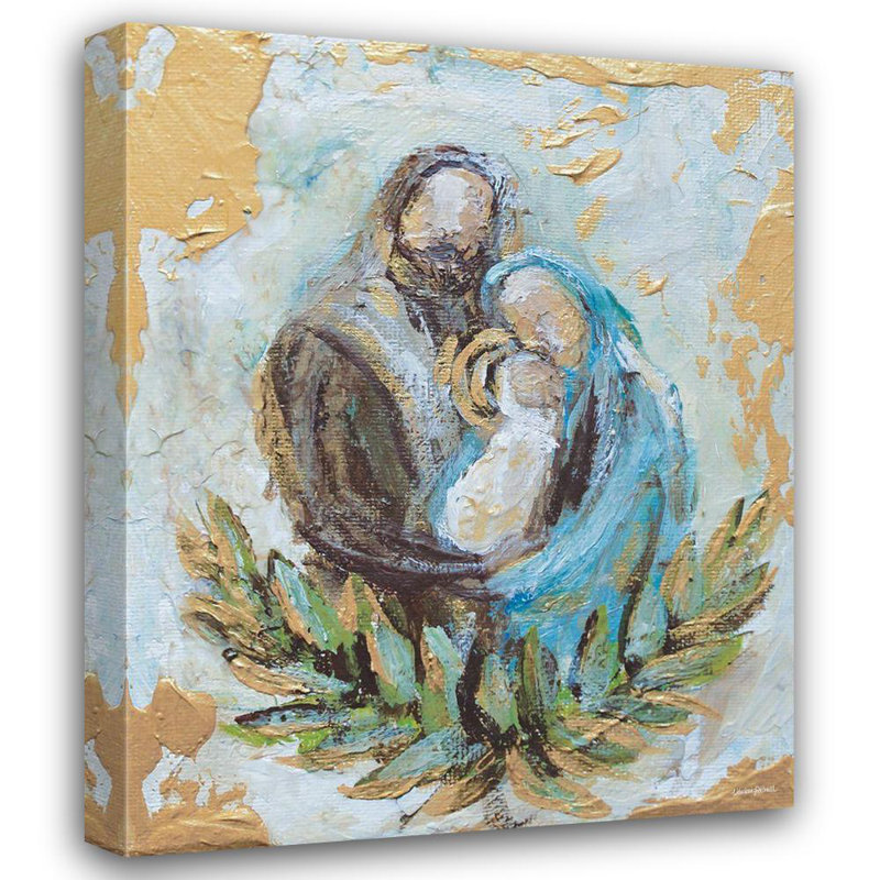 «Red Barrel Studio® Kissell, Mackenzie Gallery», art sur toile tendue: Sainte Famille, H 18 po x l 15 po