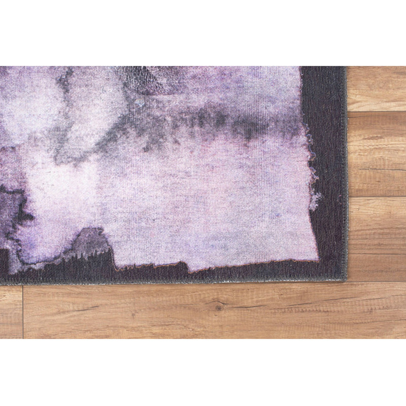 Premium Machine Washable Carpet, 4.6 x 6.2 Feet, 100% Polyester, 1850 g/m² | Pile Height: 0.2 Inches | Eco-Friendly Recycled Poly Cotton Underside | Perfect for Living Room, Bedroom, and High-Traffic Areas