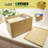 Storage Bins & Box/cube/basket, Home Kitchen And Office Storage Boxes With Handles & Stackable For Organizer Tableware, Crafts, Office Shelf Books, Large, 14.6”x10.2”x9.6”