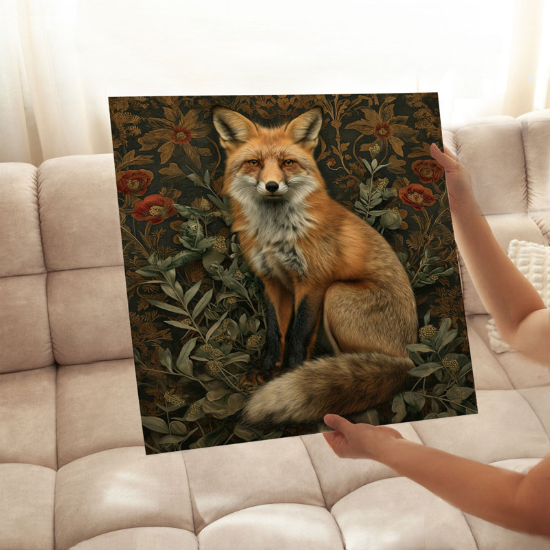 Animaux, animaux, William Morris, H 24 po x l 24 po