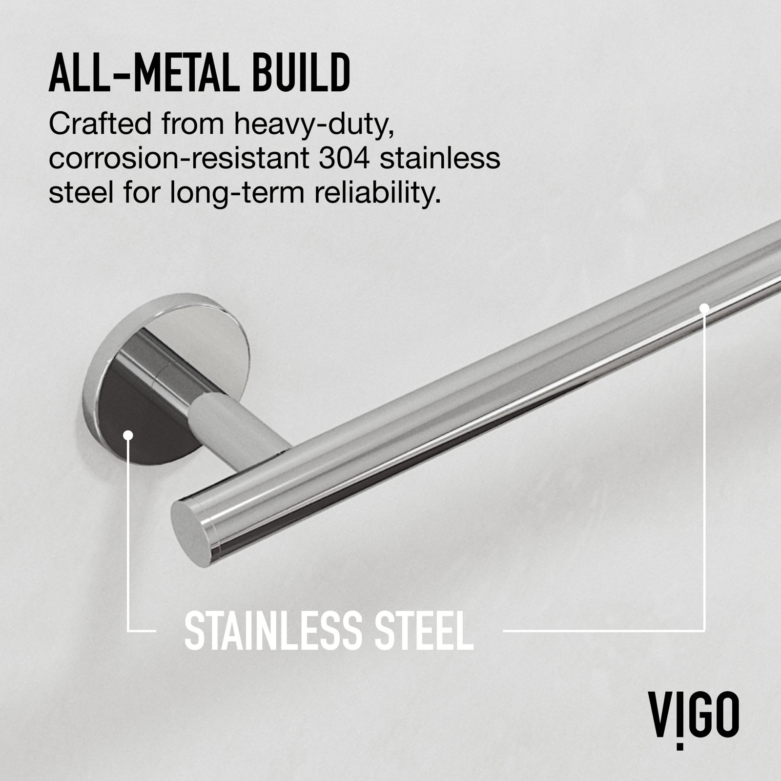 Elan 4-Piece Bathroom Hardware Set, Chrome