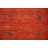Handmade Orange Wool Gabbeh Style Indian Rug 5x7