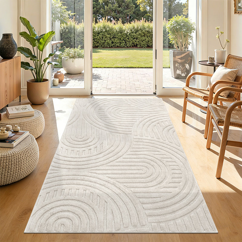 Machine Washable Non-Slip Oriental Area Rug, Rectangle 3' x 5'