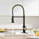 AWZTOO Pull Out Touchless Kitchen Faucet