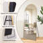 Arched Aluminum Alloy Framed Full Length Mirror with Stand Large Wall Mirror-853291696-853291692