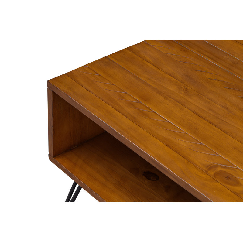 Jorgenson Solid Wood Top Cocktail Table
