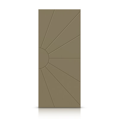 Porte standard à panneaux en bois