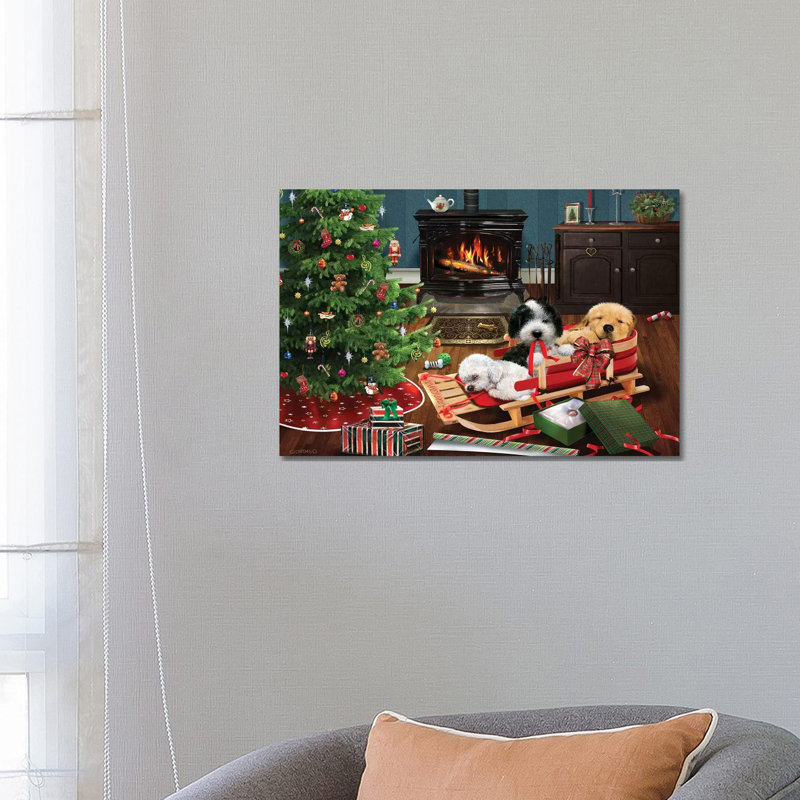 Sleepy Trio by Giordano Studios - Wrapped Canvas Print, 66.04 cm H x 45.72 cm W x 1.91 cm D