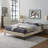 Loryn Bed Frame with Round Splayed Legs-1515430129-1515430140