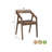 Hollingsworth 18.5'' H Solid Wood Armchair-1314429622