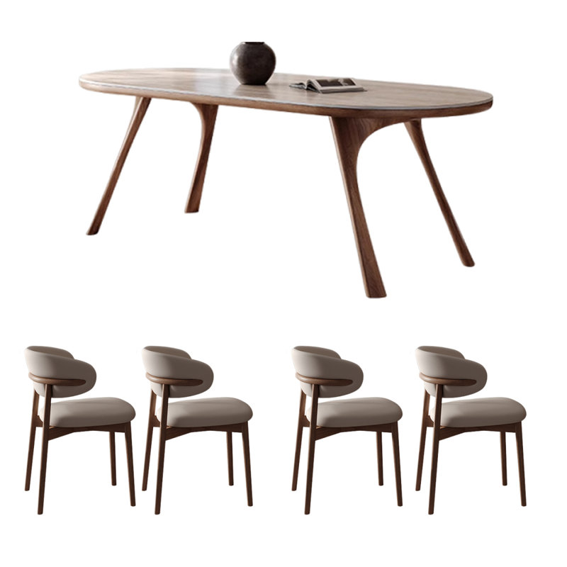 Modern simple and high-end dining table