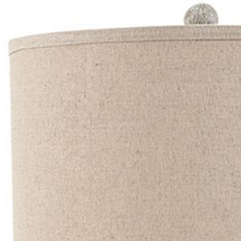 Ensemble de lampe de table blanche 31,38 po Alaysia