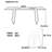 Minimalist Design Modern Rectangular dining table-103550136
