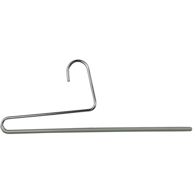 Metal Non-Slip Standard Hanger, Silver
