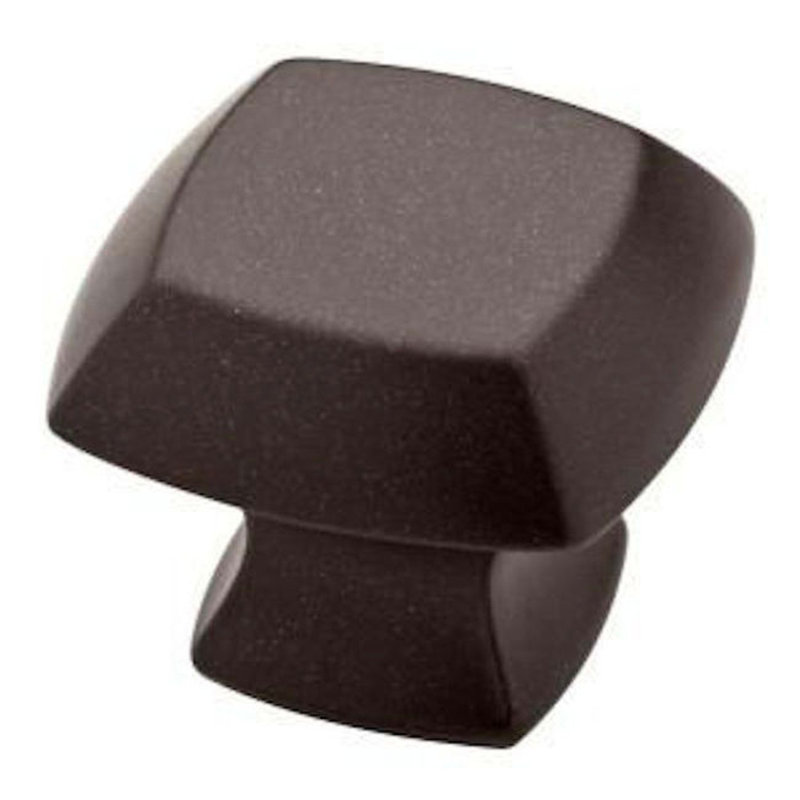 (Paquet de 5) Poignée carrée 1-1 / 4 pouces Mandara bronze cacao