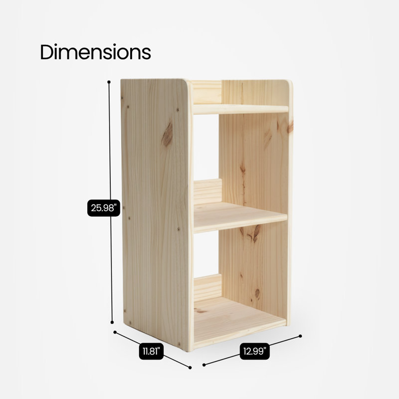 Montessori 2-Tier Bookcase - Thumbnail 2
