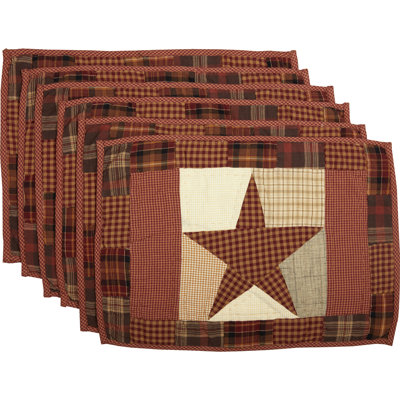 Napperon en coton 18 "Abilene Star