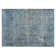 Machine Washable Indoor/Outdoor Xhevrie Blue Rug