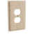 Quart de chêne rouge scié