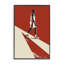 Giclée encadrée, légende du basketball rétro, design par Ray Powers-540444003-540444000