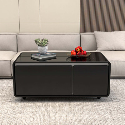 Table basse intelligente avec réfrigérateur intégré