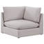 Lin durable sans accoudoirs Tupman Beige-647838145