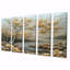 «Blossoming Birch By Silver River - Tree Birch», art mural sur toile 5 pièces-543232594