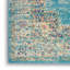 Tapis oriental bleu clair / ivoire Abbate-1355202560
