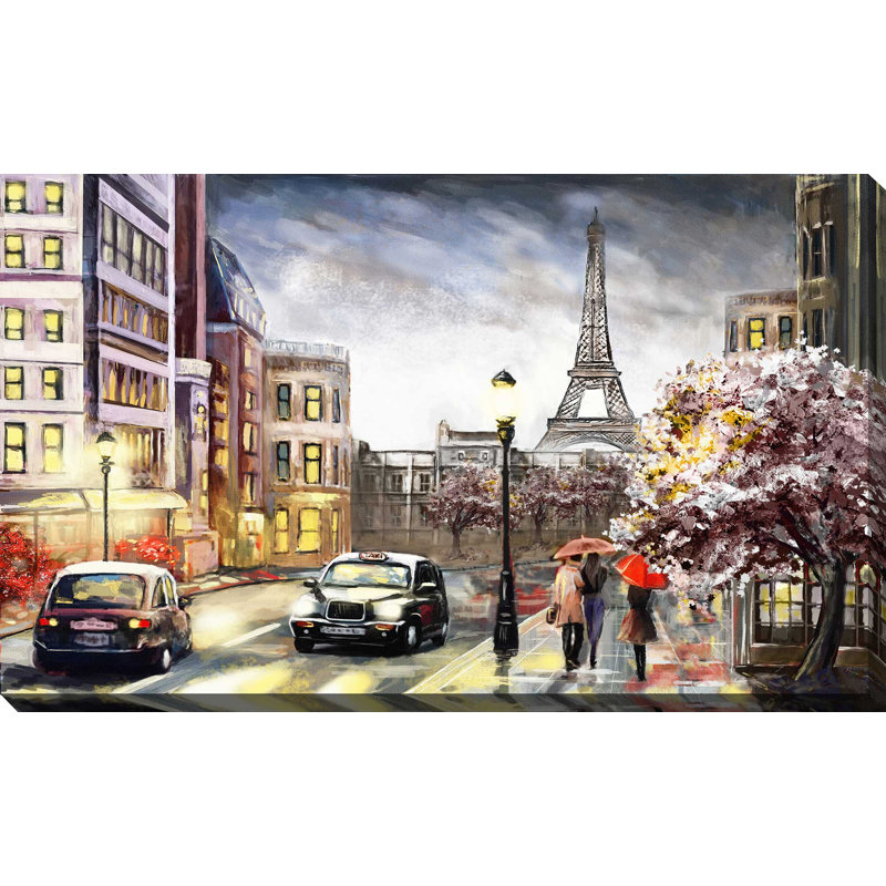 " Paris ", 36" H x 60" W x 1.5" D