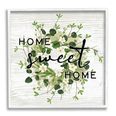 Motif rustique Sweet Home