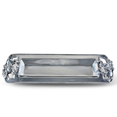 Equestrian Metal Decorative Tray