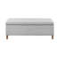 Banc de rangement rectangulaire à fermeture douce