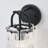 1- Light Wall Sconce with Textured Glass Shade-496140172