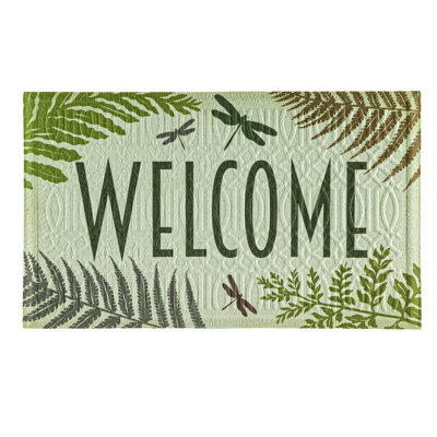 Tapis d'entrée antidérapant Cayuse 18 po x 30 po