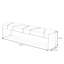 Banc rembourré Minimalist Light Luxury-100557605