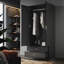 180x50x77cm, Hanging and Storage in One, Double Drawer Large Space Wardrobe-1106373328