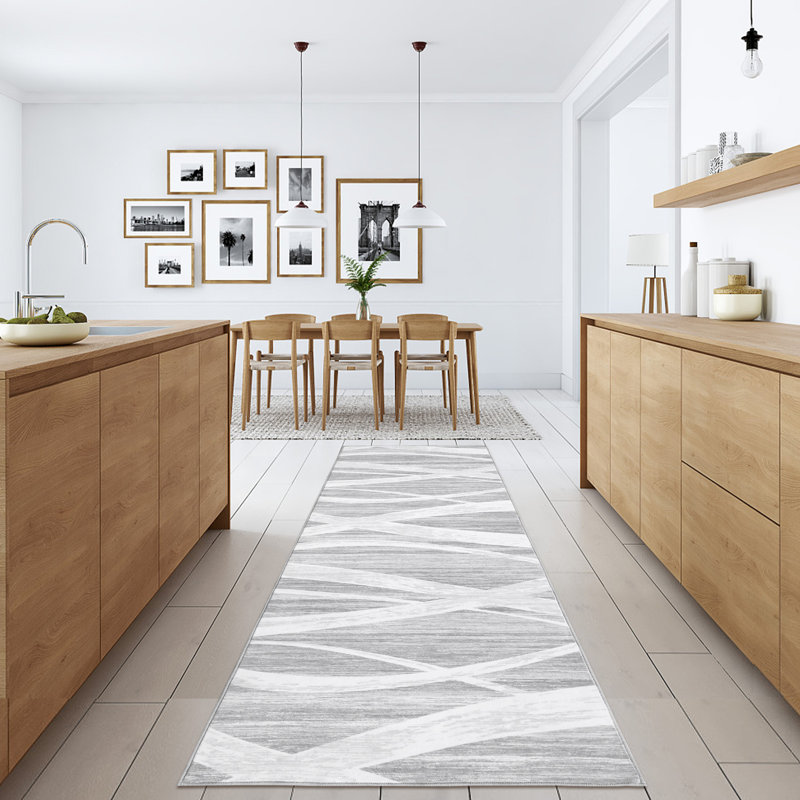 Tapis Ertac avec envers antidérapant, Tapis de couloir 2 pi x 6 pi