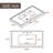 Ceramic Rectangular Bathroom Sink