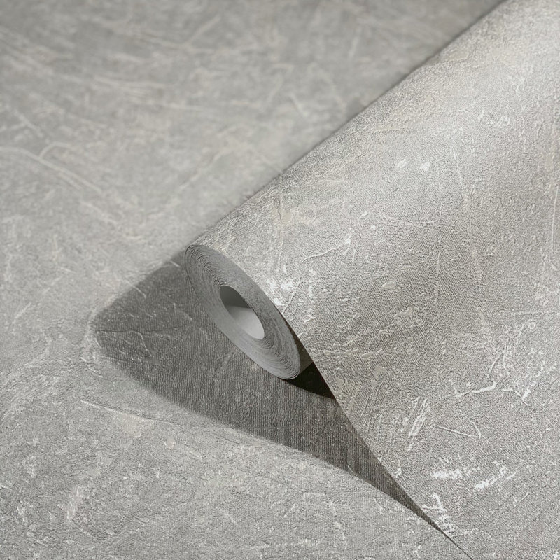 Rouleau de papier peint texturé Textures Collection, Argent argent