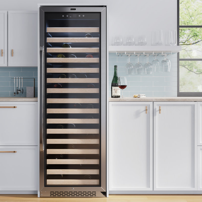 166 Bottle Single Zone Freestanding/Built-In Wine Cellar