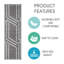 Plaza Grey Stair Tread