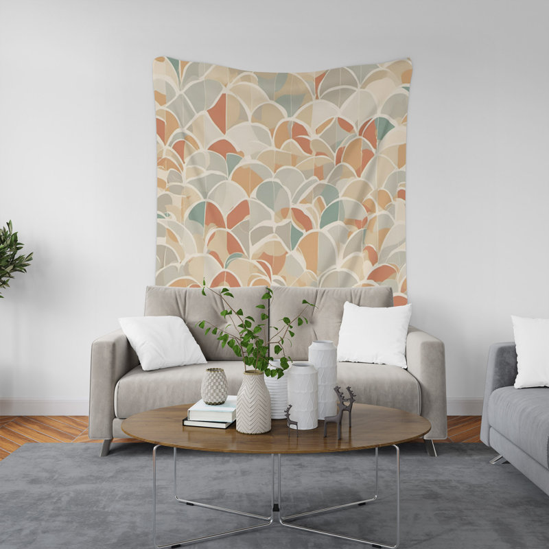 Tapisserie murale, H 60 po x l 51 po