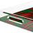 Tartan Acrylic Rectangle Decorative Tray-121427466