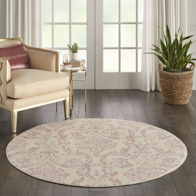 Rosemead Oriental Indoor Rug, Round 5'3"