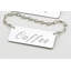 Silver Urn Chain Sign