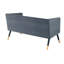 Vard 2 Seater Velvet Loveseat-683927044